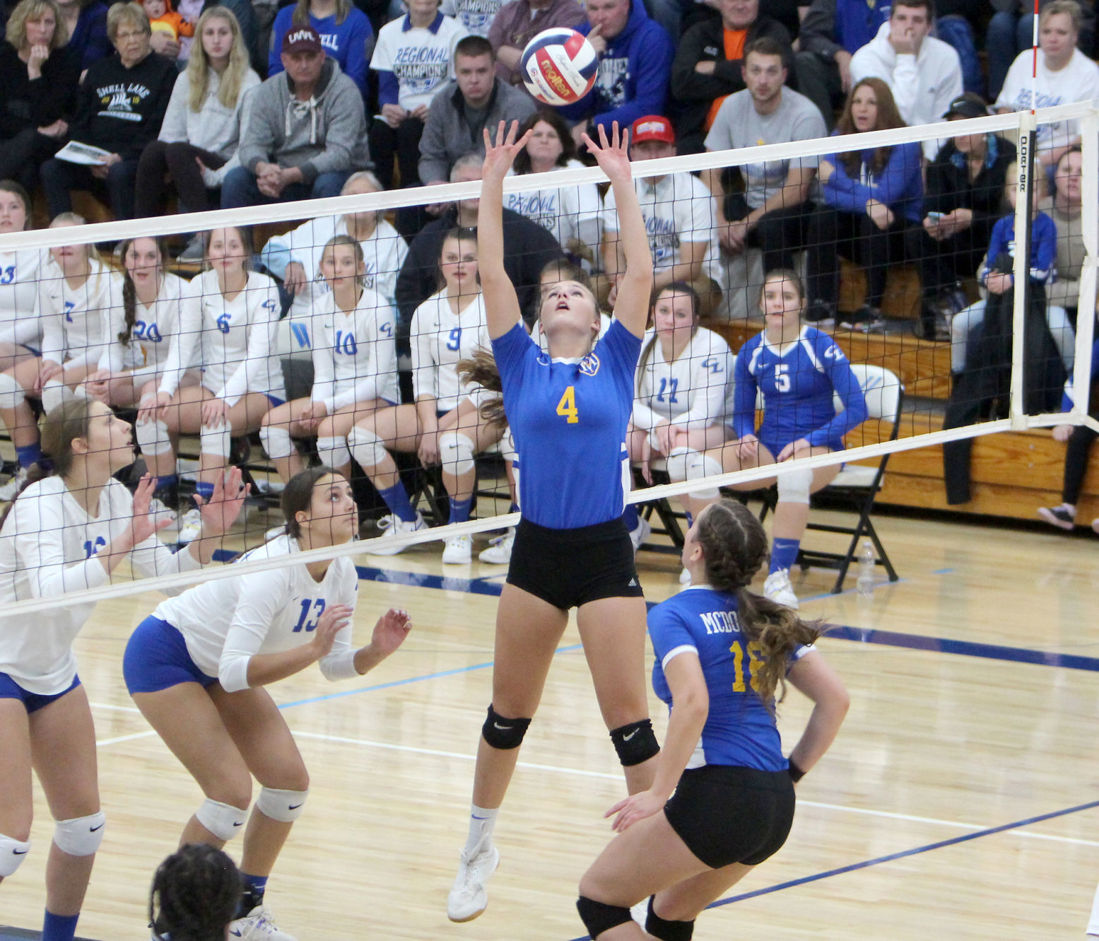 McDonell volleyball at Clear Lake 10-31-19